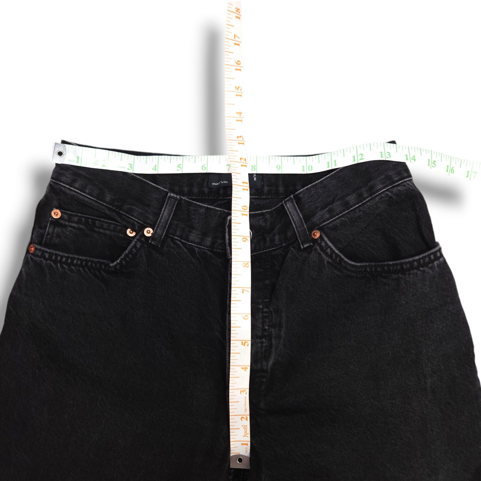 Asos EUC ASOS 100% Cotton Button Fly Straight Jeans Sz. 28x29 Size 28" / US 6 / IT 42 - 7 Thumbnail
