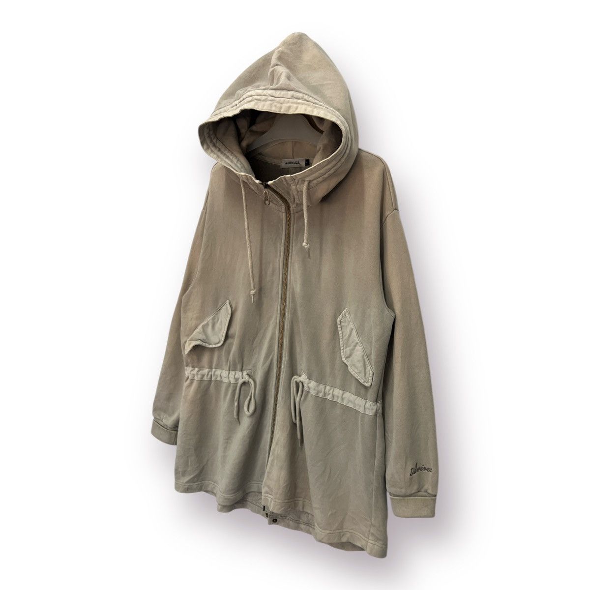 Avirex ⚡️ Distressed Grey Avirex cotton Sweat parka Size US M / EU 48-50 / 2 - 2 Thumbnail