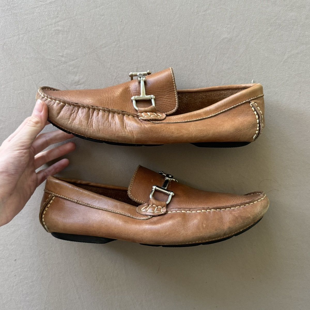 Designer × Steve Madden Steve Madden BANKER DRIVER Loafers Size US 9 / EU 42 - 1 Thumbnail
