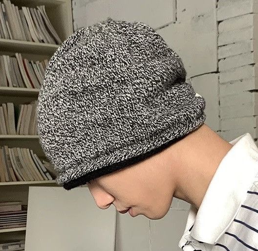 Japanese Brand Retro cleanfit vintage punk wool slouch beanie hat Size ONE SIZE - 2 Thumbnail