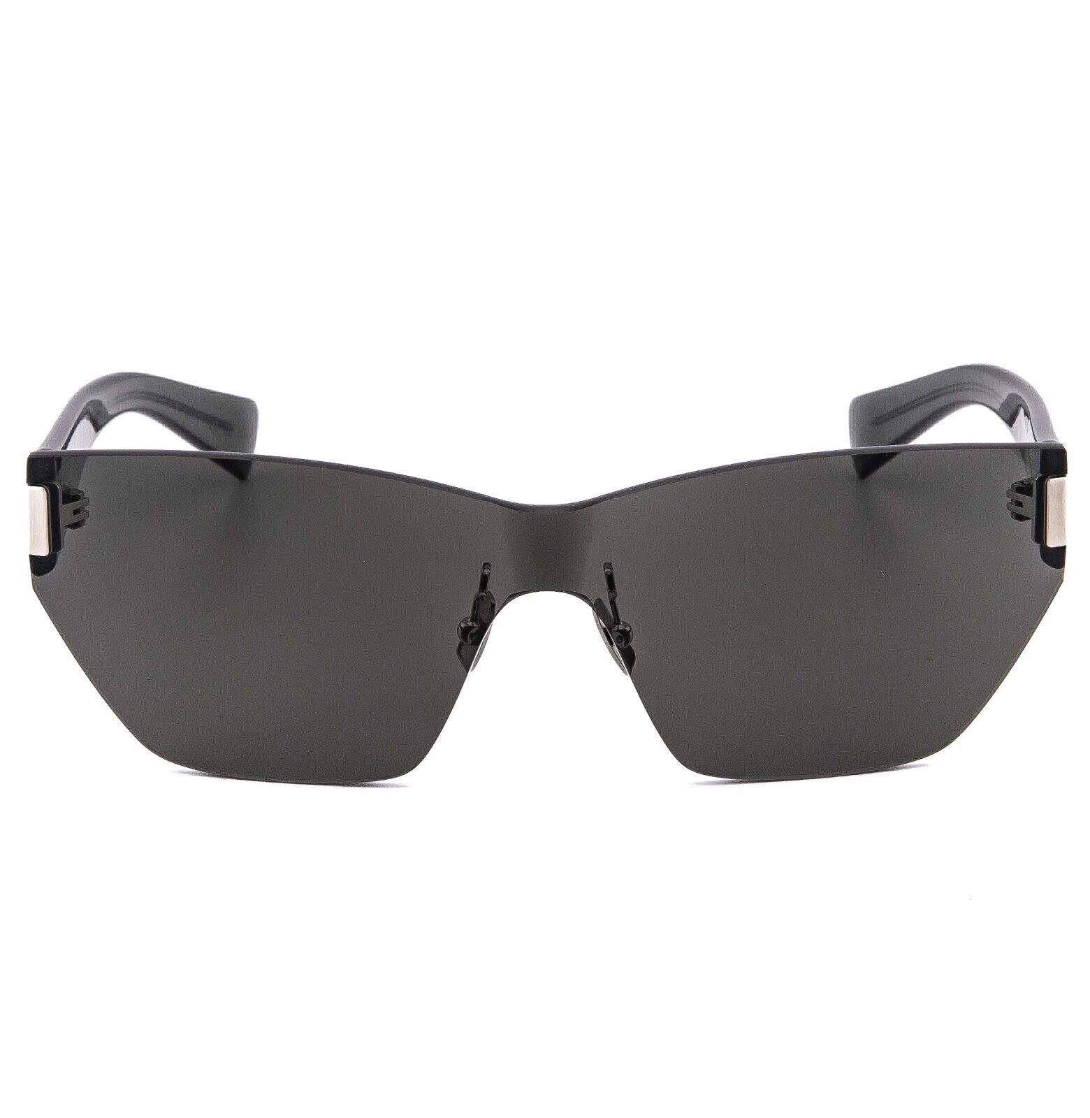 Saint Laurent Paris SAINT LAURENT SL 755 SL755 Black Cat Mask Sunglasses 001 Size ONE SIZE - 2 Thumbnail