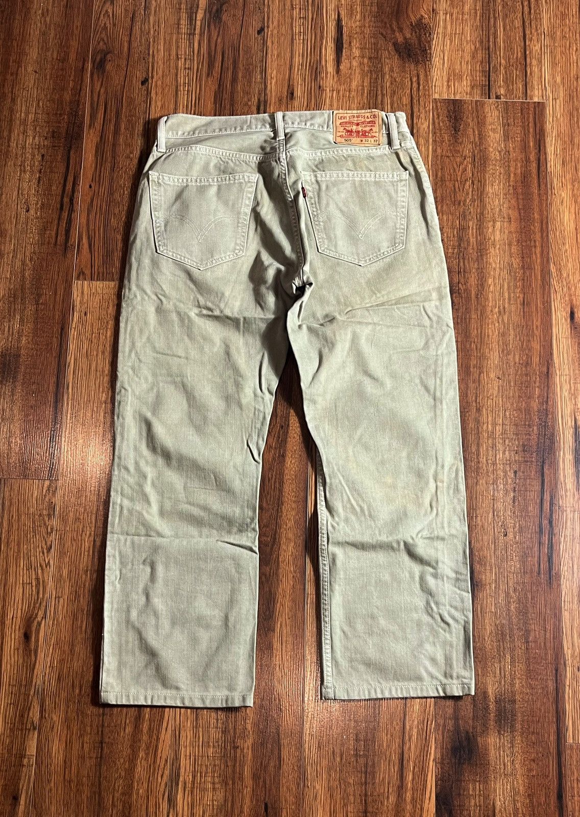 Levi's × Vintage Vintage Levi’s 505 Chino Pants Trousers Beige Size W32 L32 Size US 32 / EU 48 - 7 Thumbnail