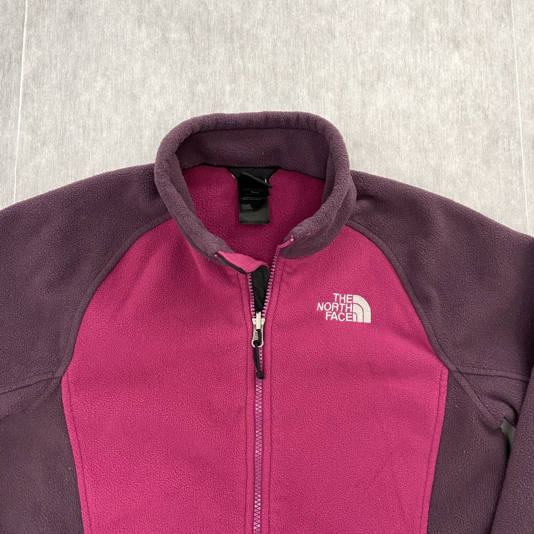The North Face The North Face Jacket Womens Medium Purple Pink Full Zip Fleece Logo Ladies M Size M / US 6-8 / IT 42-44 - 4 Thumbnail
