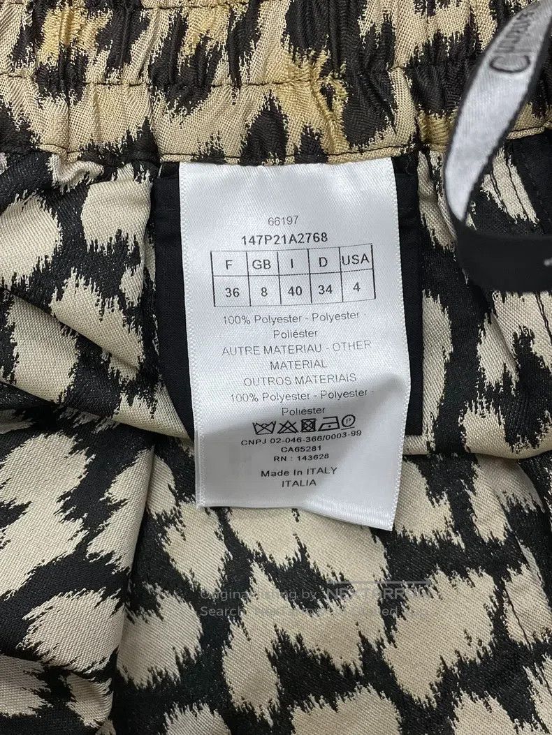 Dior Dior Leopard-printed shorts Size 24" / US 00 / IT 34 - 5 Thumbnail