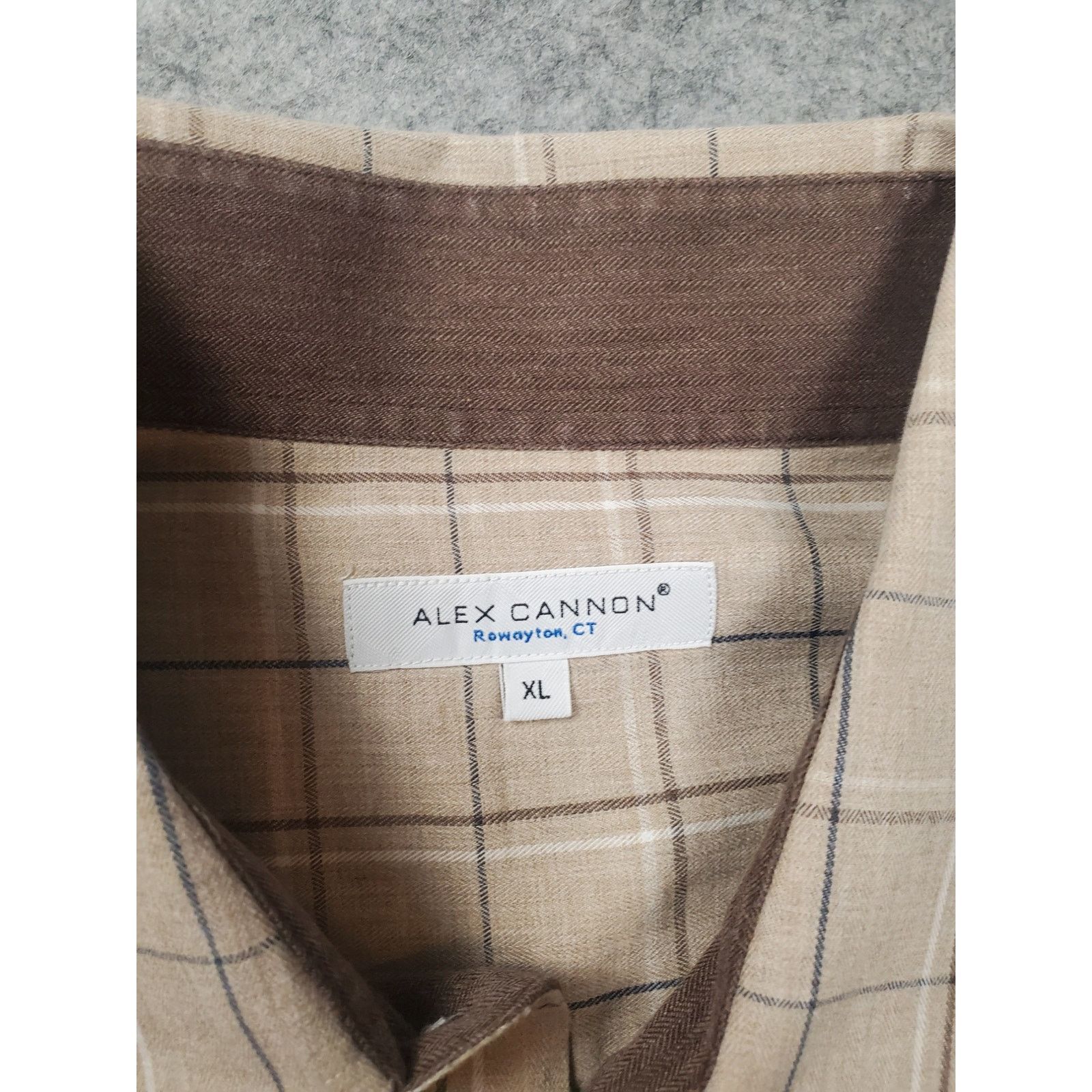Alex Cannon Alex Cannon Men's XL Long Sleeve Button Down Casual Shirt Size US XL / EU 56 / 4 - 3 Thumbnail