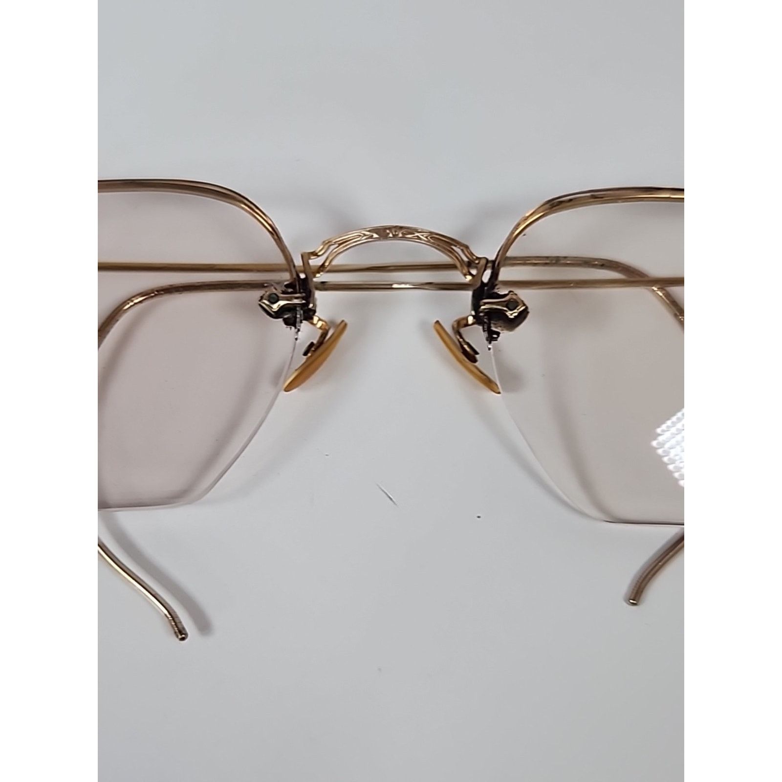 Other VINTAGE AO AMERICAN OPTICAL 1/10 12K GF Frames Only Size ONE SIZE - 5 Thumbnail