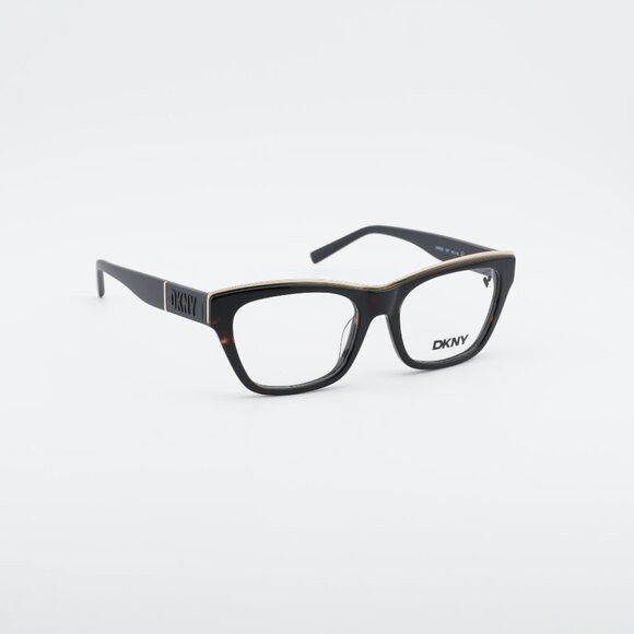 DKNY DKNY DK5063 237 Eyeglasses - Dark Havana 54mm Square Frame Size ONE SIZE - 1 Thumbnail