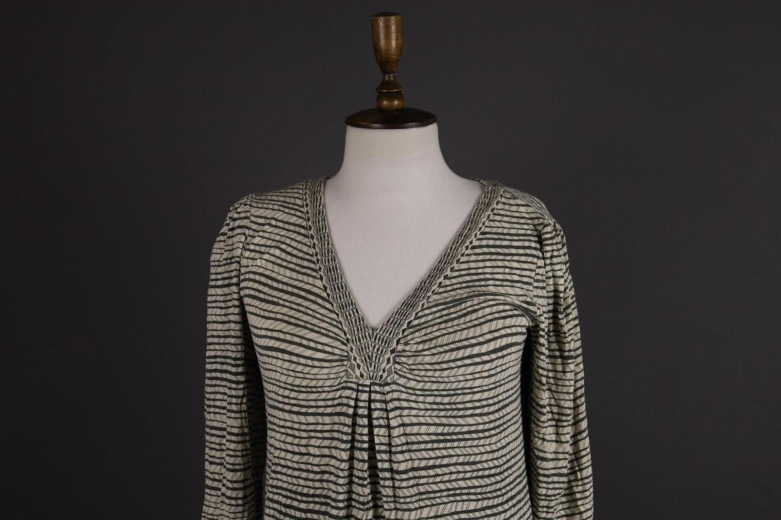 Designer Weekend Max Mara Multicolor Stripe Relaxed Dress Size M Size M / US 6-8 / IT 42-44 - 3 Thumbnail
