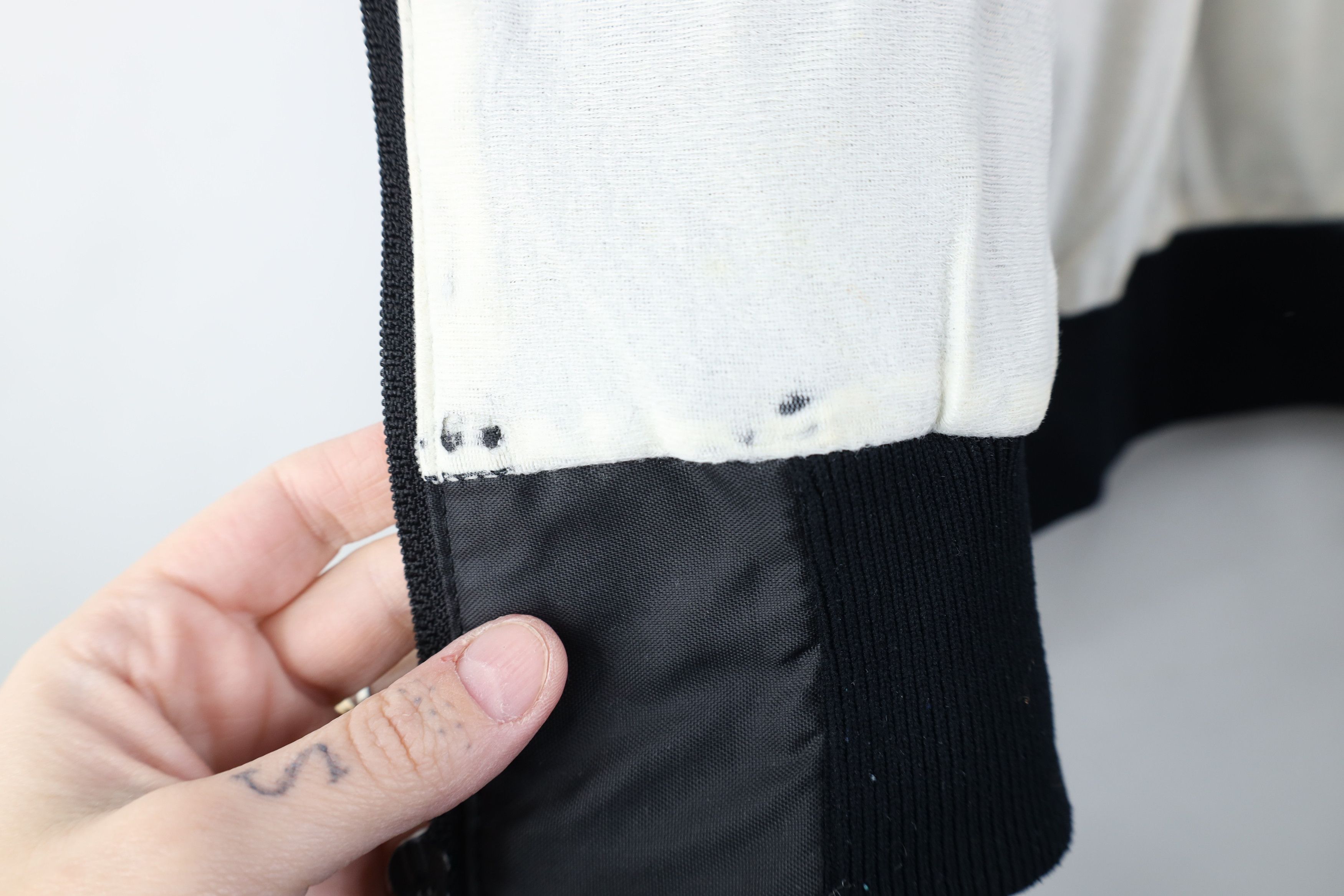 Vintage Vintage 80s 90s Streetwear Lined Satin Bomber Jacket Striped Size US XL / EU 56 / 4 - 10 Thumbnail