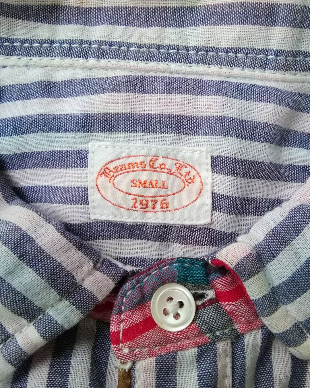 Beams Japan × Beams Plus × Japanese Brand Beams Striped Longsleeve Pocket Shirt Size S / US 4 / IT 40 - 6 Thumbnail