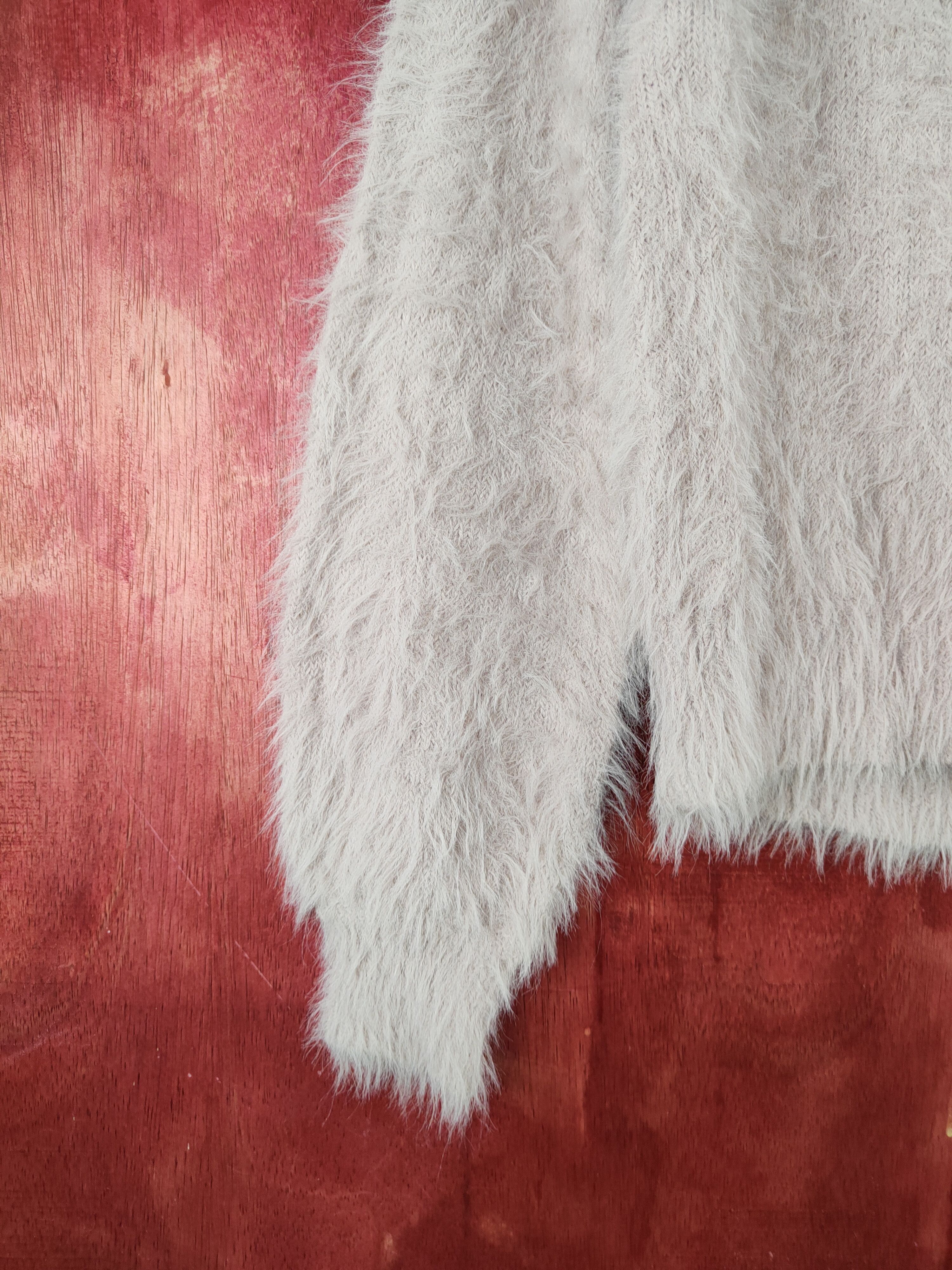 Homespun Knitwear × Japanese Brand Khalita Pink Shag Shaggy Fur Mohair Knitwear #S2075 Size S / US 4 / IT 40 - 4 Thumbnail