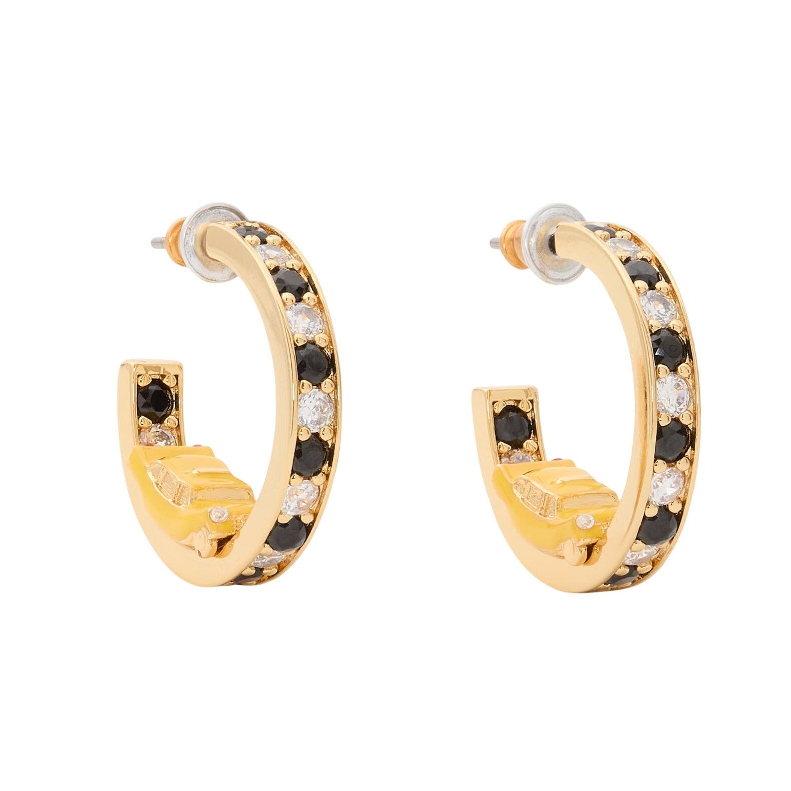 Kate Spade Kate Spade Hit The City Taxi Hoops Earrings Size ONE SIZE - 3 Thumbnail