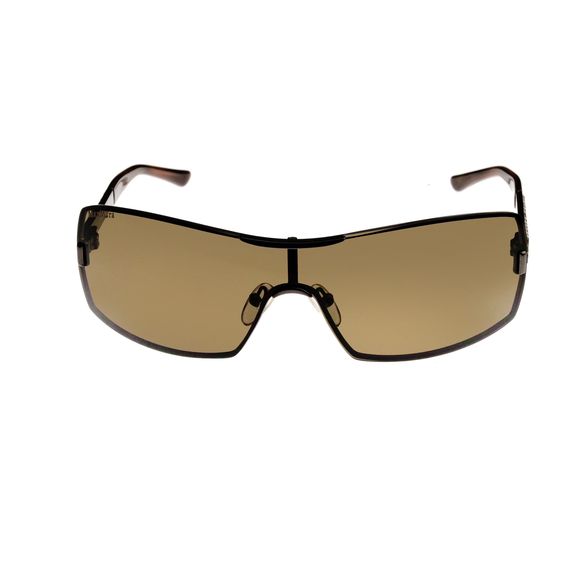 Max Mara Max Mara '00s Brown Gems Oversized Sunglasses Size ONE SIZE - 1 Thumbnail