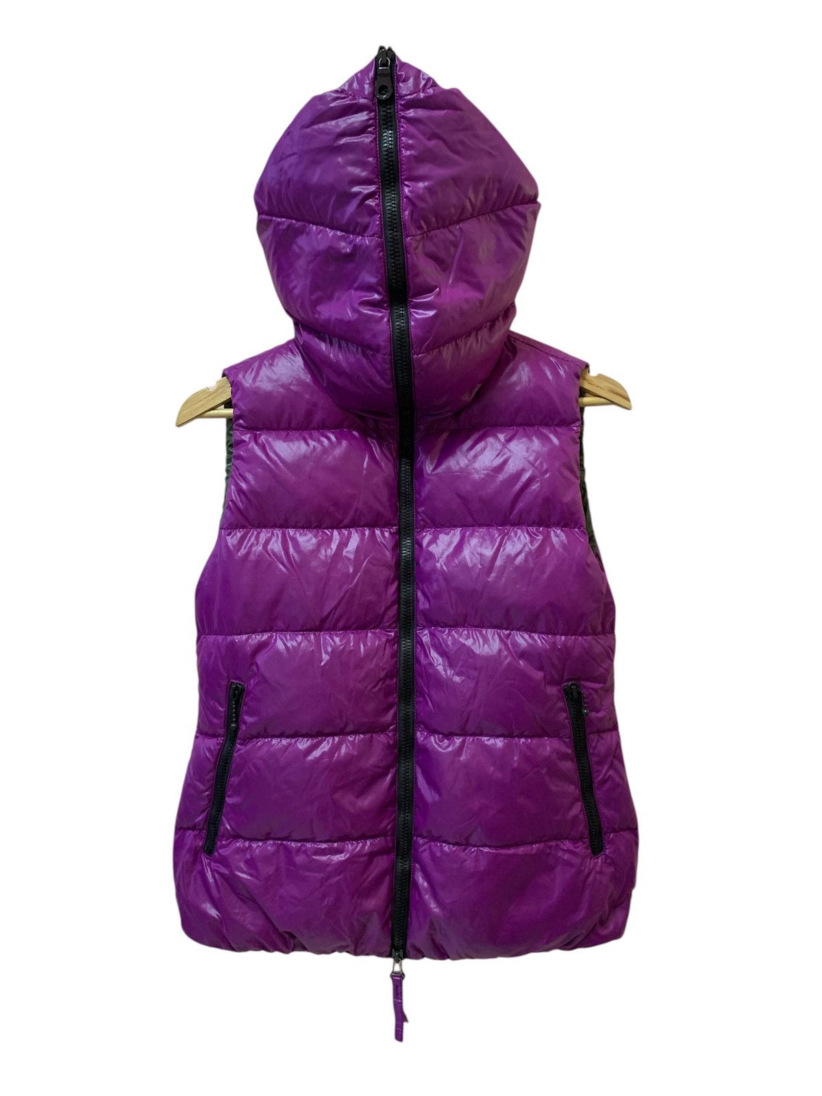 Duvetica Duvetica Full Zip Down Puffer Vest Size US XXS / EU 40 - 1 Thumbnail