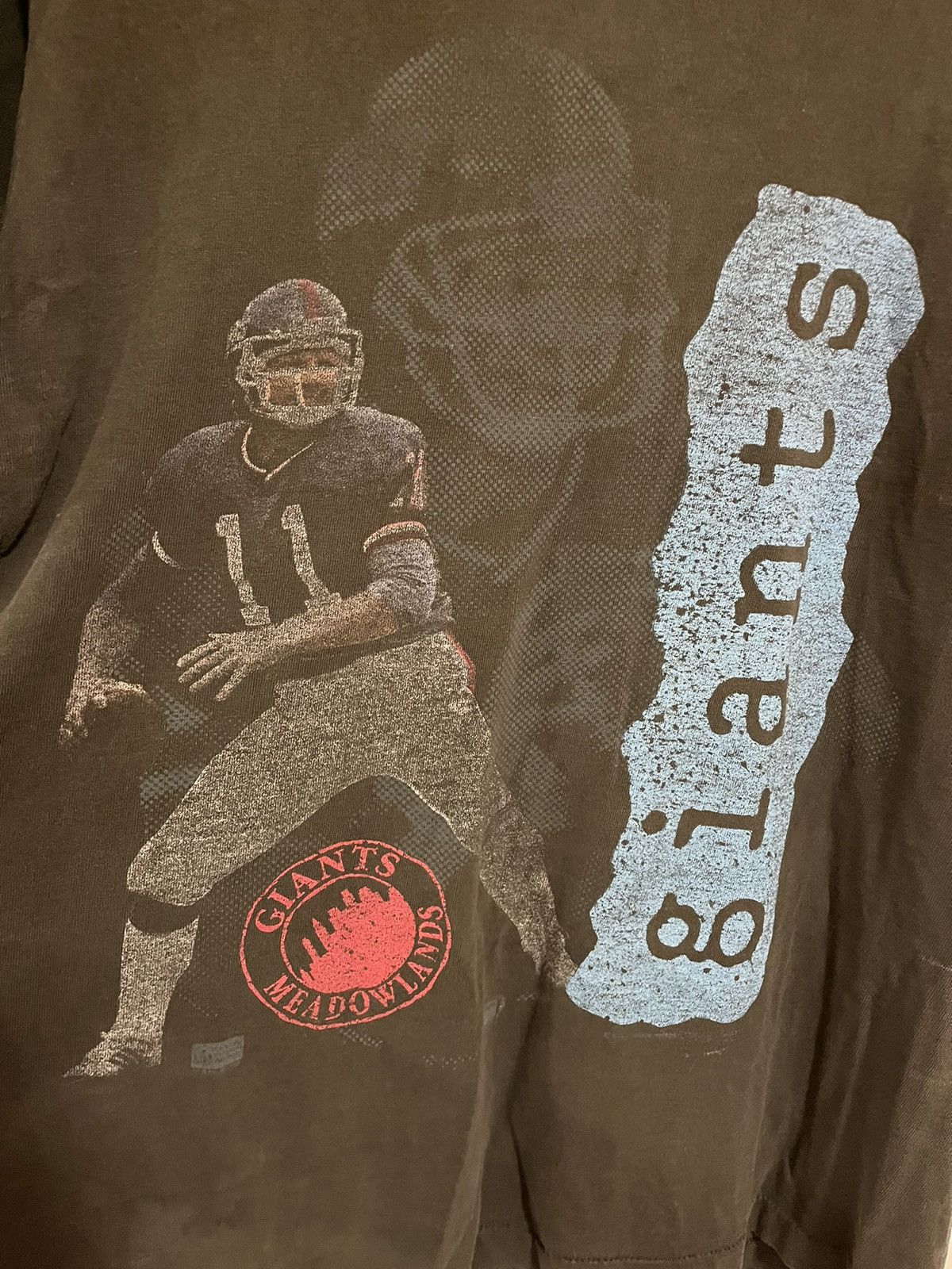 NFL Vintage NY Giants Cropped Boxy Tee Size US L / EU 52-54 / 3 - 2 Thumbnail