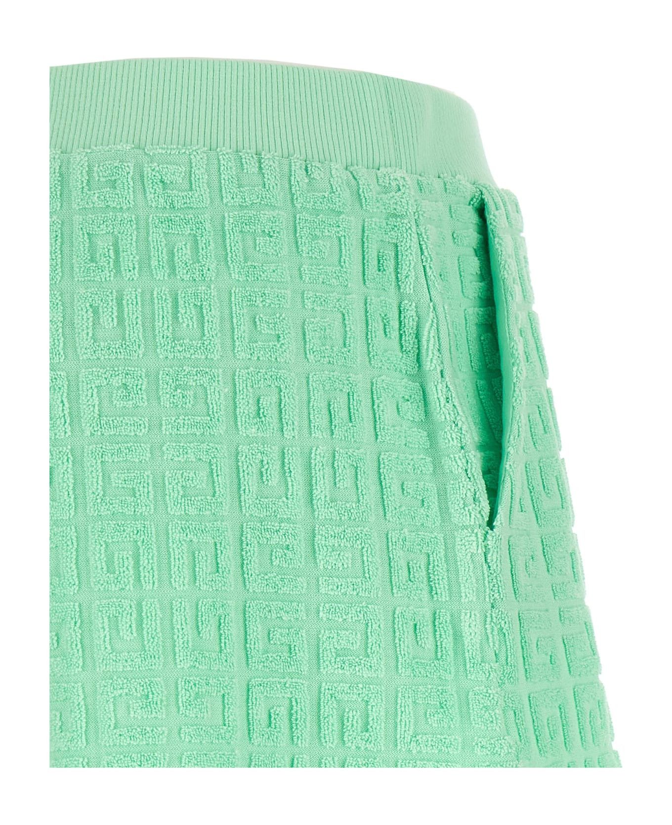 Givenchy o1n1vont0326 Plage Capsule Shorts in Aqua Green Size 25" / US 0 / IT 36 - 4 Thumbnail