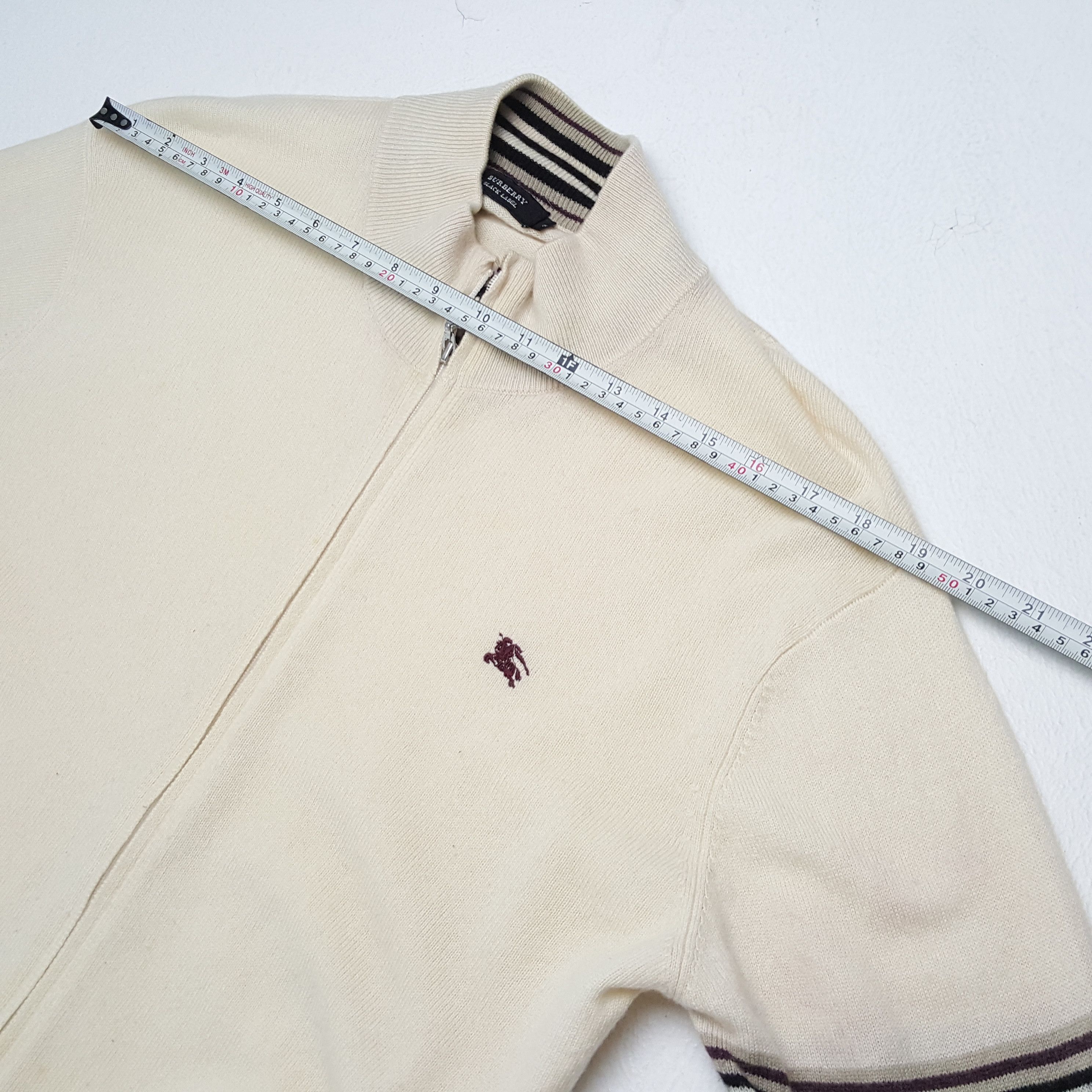 Burberry × Vintage Vintage BURBERRY BLACK LABEL Fashion Brand Sweaters Size US M / EU 48-50 / 2 - 4 Thumbnail