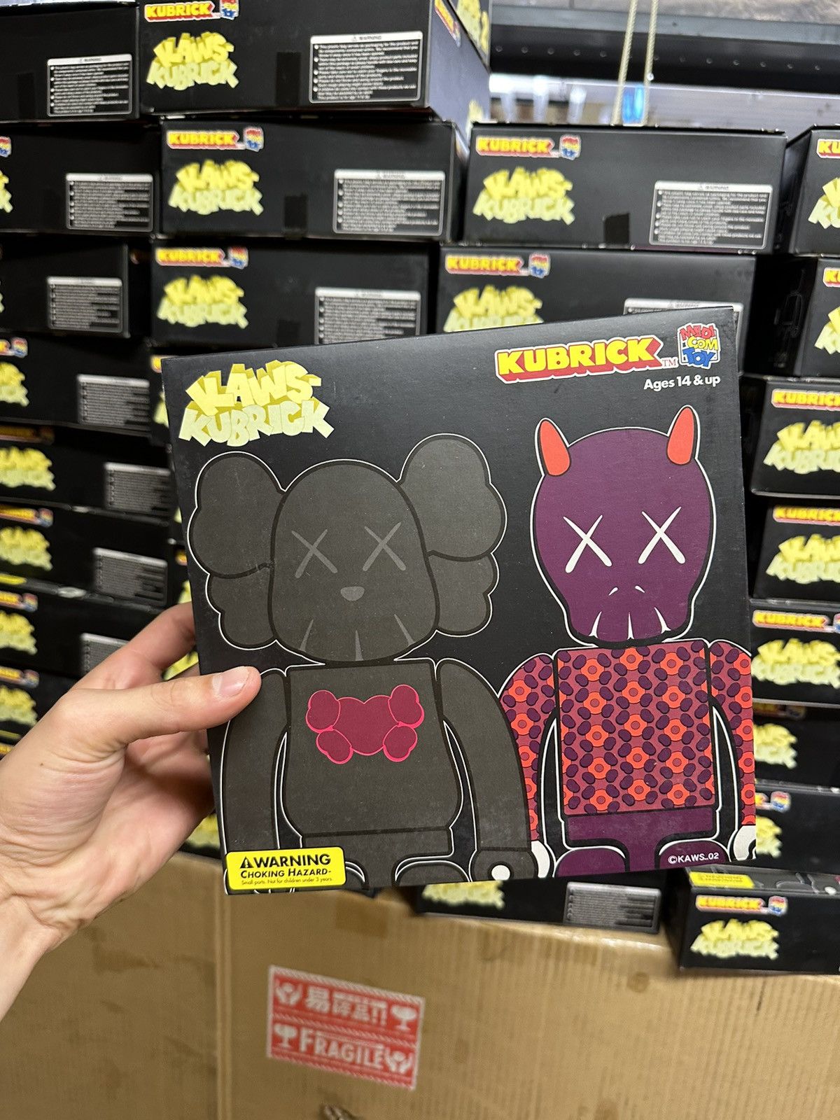 image of Kaws Bus Stop 2006 001 in Black, Men's