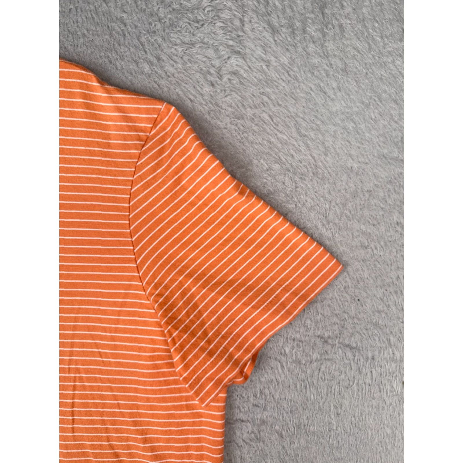 Ralph Lauren Polo Ralph Lauren Shirt Men XL Orange Stripe 100% Pima Cotton Golfer Size US XL / EU 56 / 4 - 2 Thumbnail