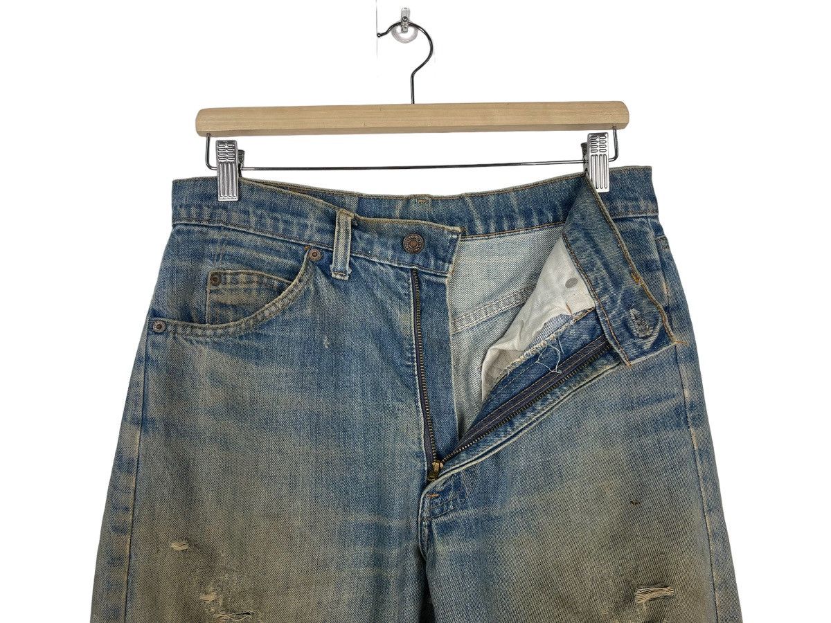 Levi's Vintage Levis Rusty Ripped Orange Tab Zipper Fly Size US 32 / EU 48 - 9 Thumbnail