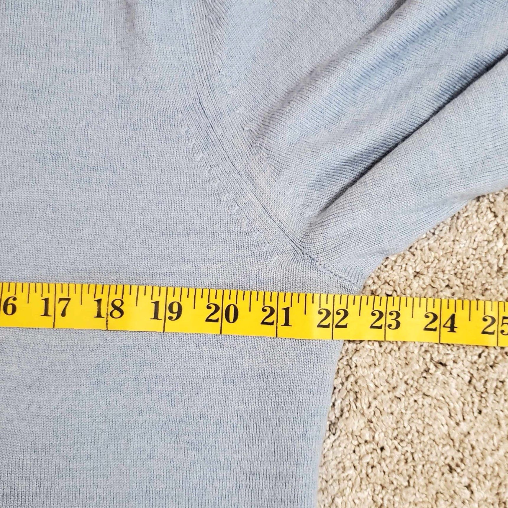 Express New Express Merino Wool Blend V Neck Pullover Sweater Size L/XL Multicolor Mens Size US L / EU 52-54 / 3 - 5 Thumbnail