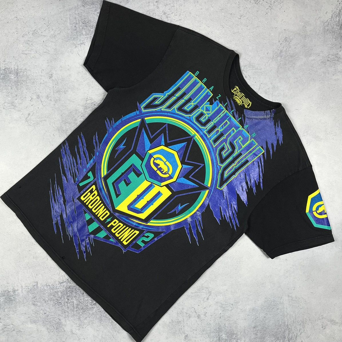 Ecko Unltd. Vintage Ecko Unltd MMA y2k AOP T Shirt 2000’s Size US L / EU 52-54 / 3 - 1 Thumbnail
