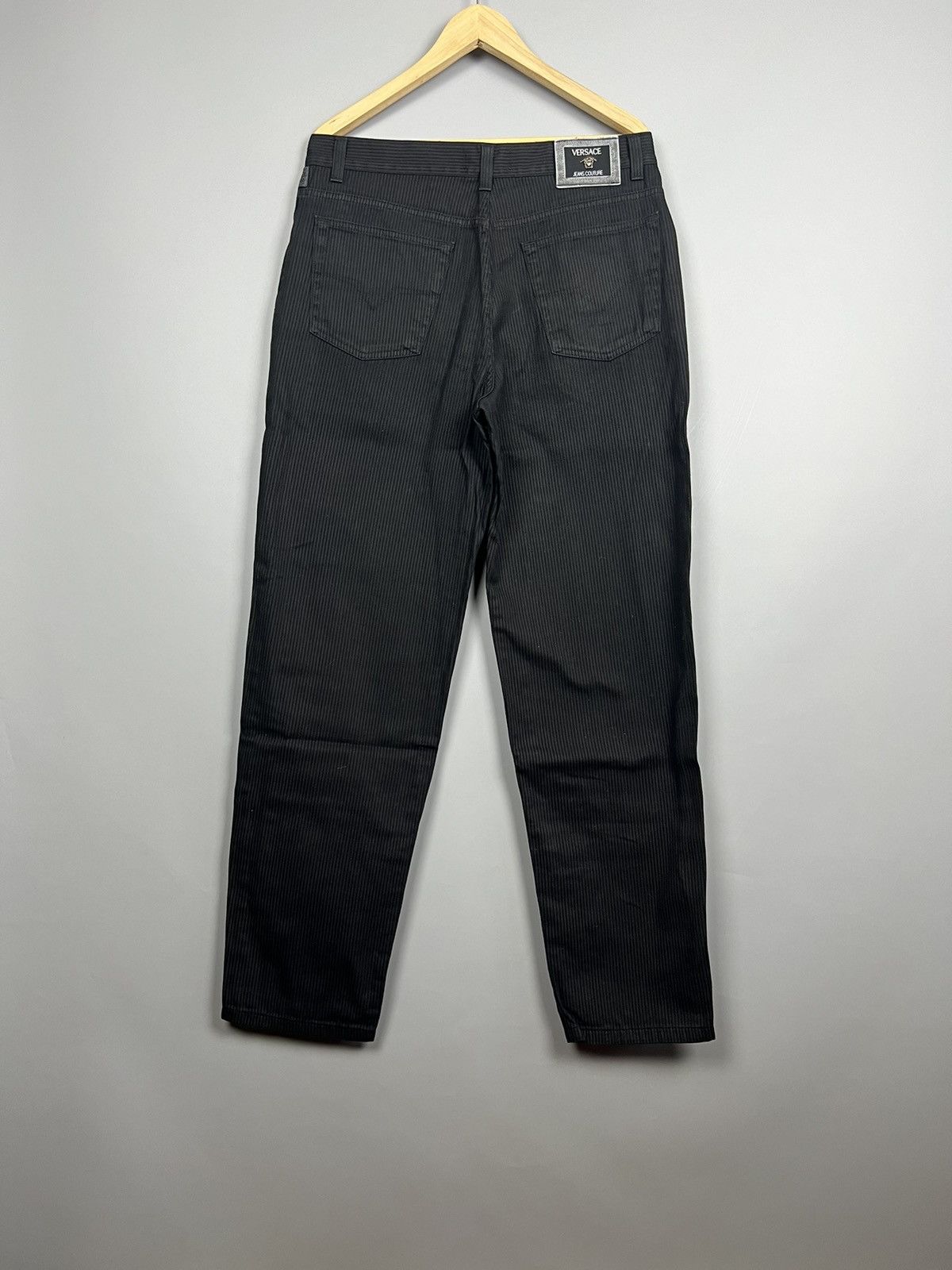 Versace Jeans Couture Versace Jeans Couture Vintage stripe cotton pants casual Size US 36 / EU 52 - 1 Thumbnail