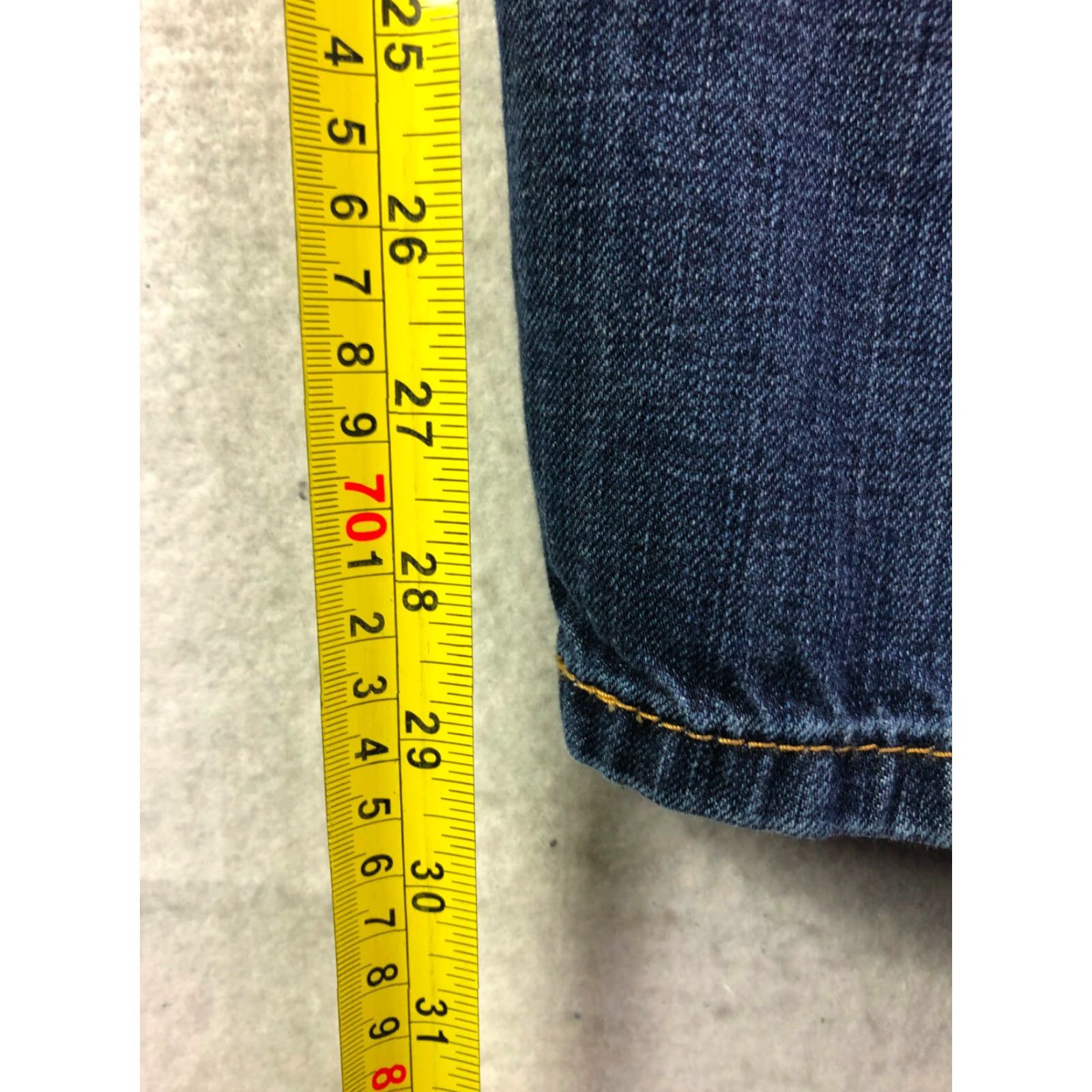 Levi's Levi's 505 Mid Rise Straight Leg Jeans Mens Size W33 L32 Blue Denim Size US 33 - 5 Thumbnail
