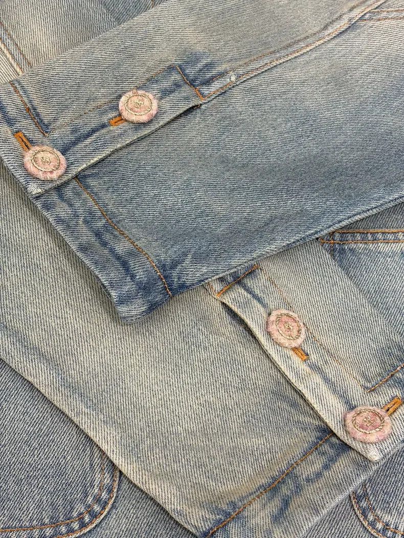 Chanel Chanel Coated denim jacket Size XS / US 0-2 / IT 36-38 - 4 Thumbnail