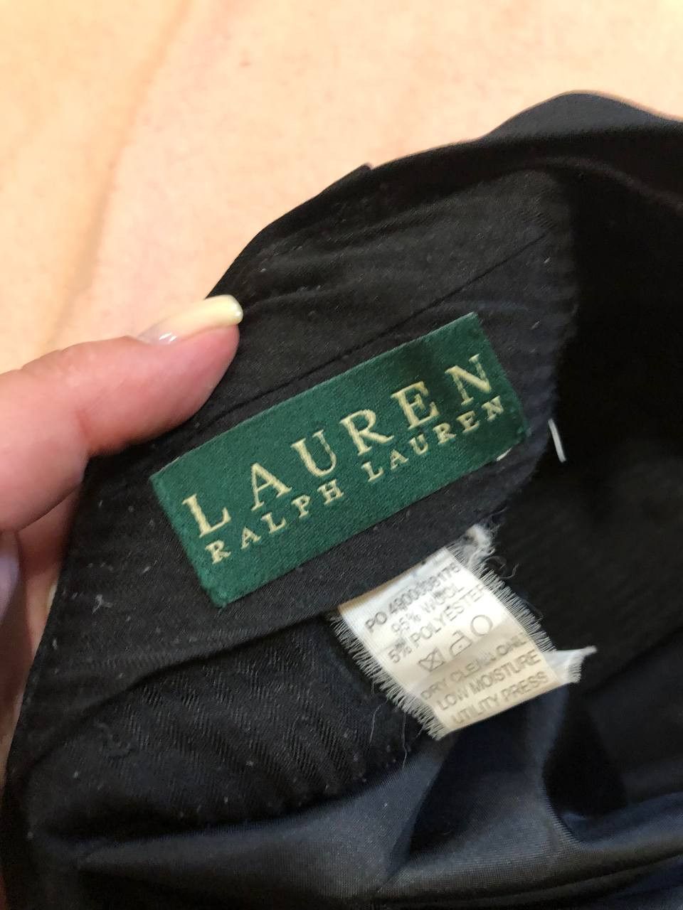 Lauren Ralph Lauren vintage Lauren Ralph Lauren black pants streetwear Size 28" / US 6 / IT 42 - 2 Thumbnail