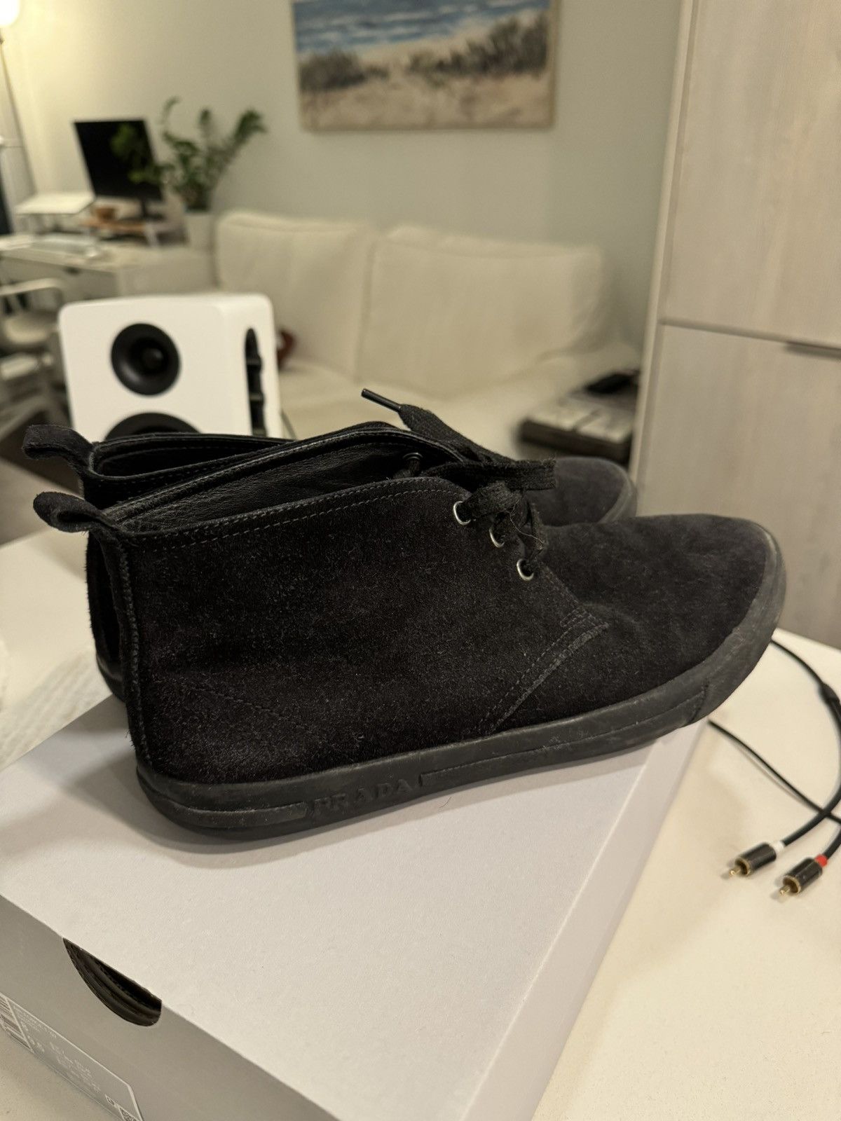 Prada Prada Suede Shoes Size US 8 / EU 41 - 2 Thumbnail