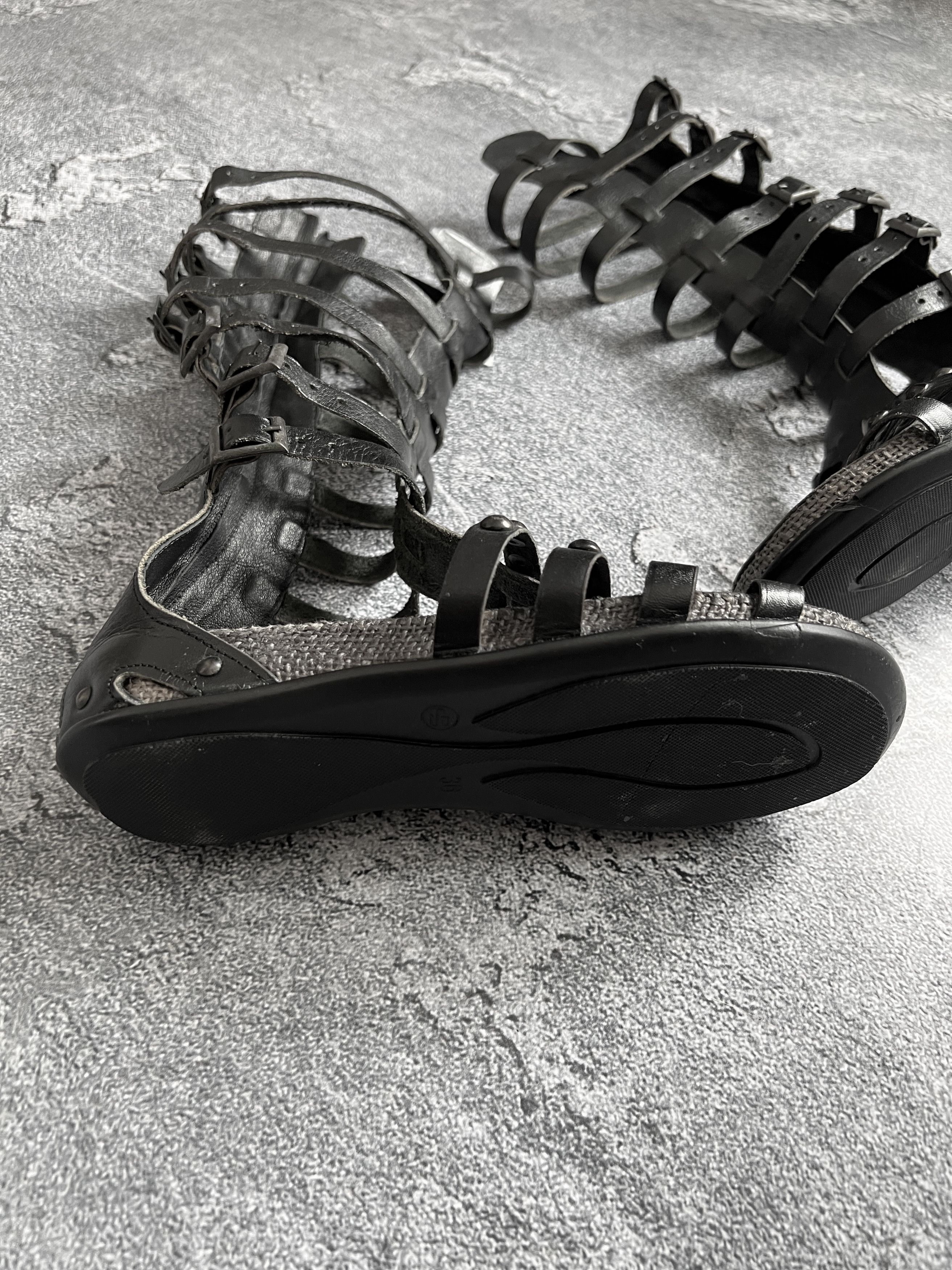 Vintage Vintage gothic boots grunge avant garde Y2K leather Size US 5.5 / IT 35.5 - 7 Thumbnail