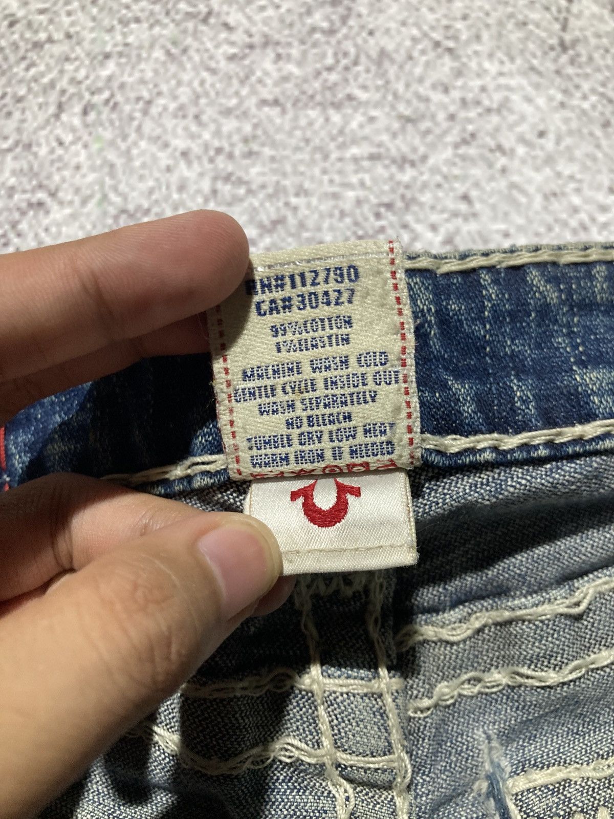 True Religion Vintage True Religion USA Bootcut Flared Denim Jeans Blue Size US 28 / EU 44 - 19 Thumbnail