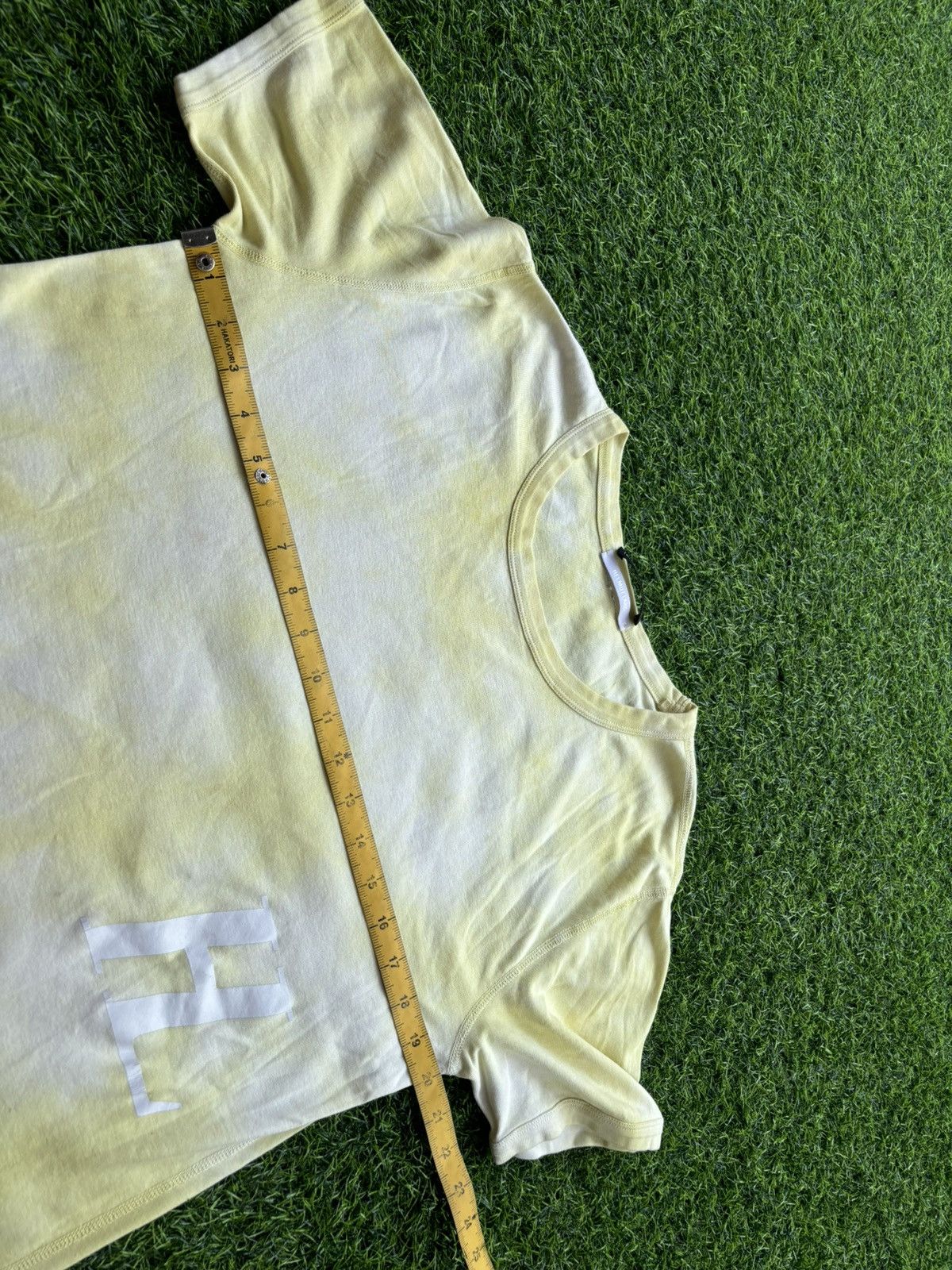 Helmut Lang Helmut Lang Logo Tshirt Size US L / EU 52-54 / 3 - 7 Thumbnail