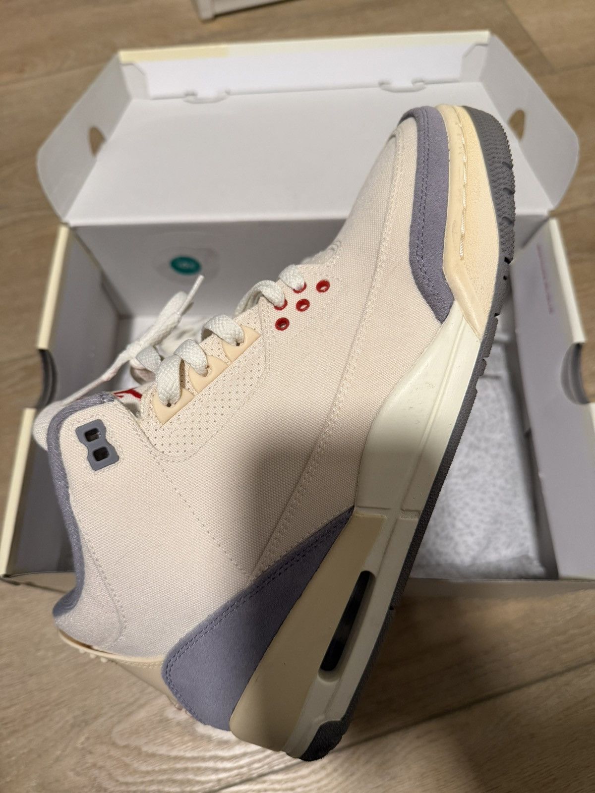 Nike Jordan 3 Muslin Size US 9.5 / EU 42-43 - 3 Thumbnail
