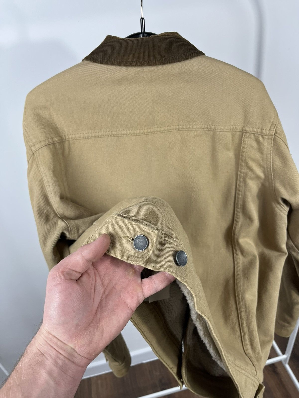 Billabong Billabong Barlow Sherpa Jacket Tan Trucker Size US L / EU 52-54 / 3 - 13 Thumbnail