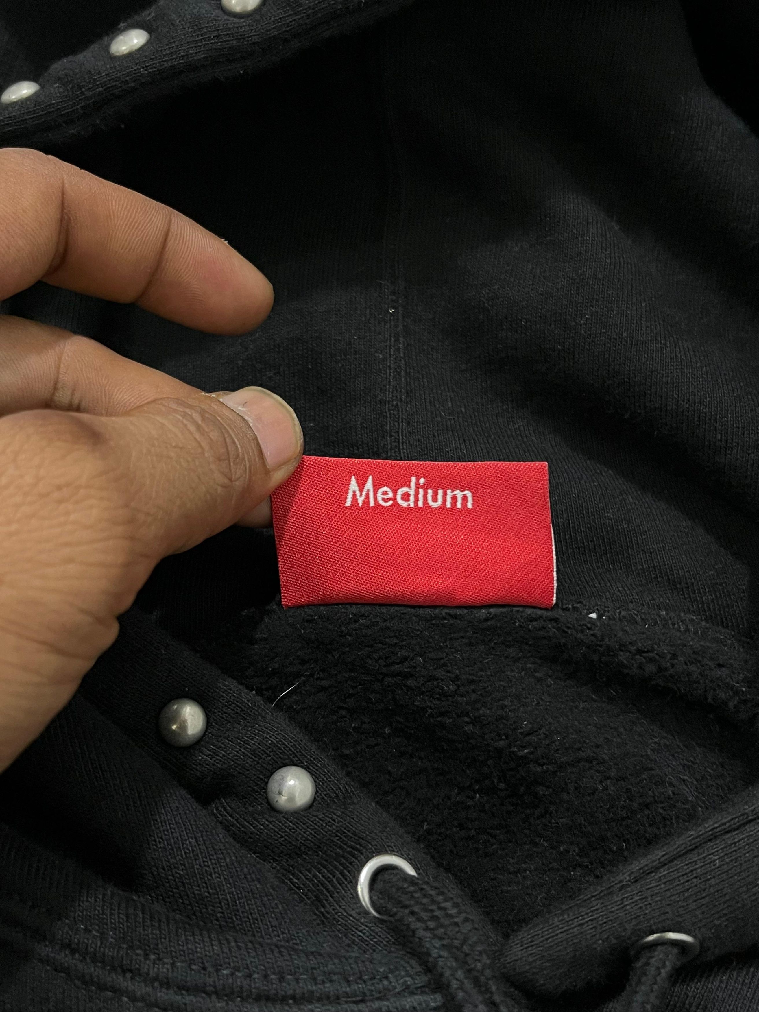 Supreme Supreme Studded Black Hoodie Size US M / EU 48-50 / 2 - 7 Thumbnail
