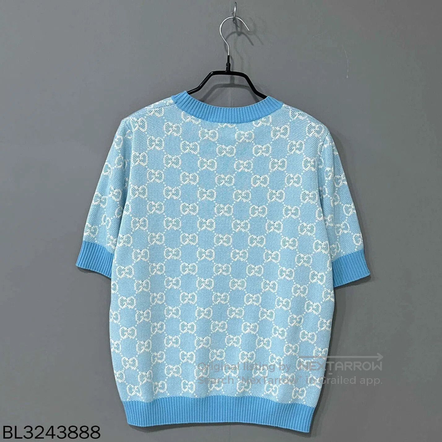 Gucci Gucci Monogram Logo Short Sleeve. Size US XL / EU 56 / 4 - 3 Thumbnail