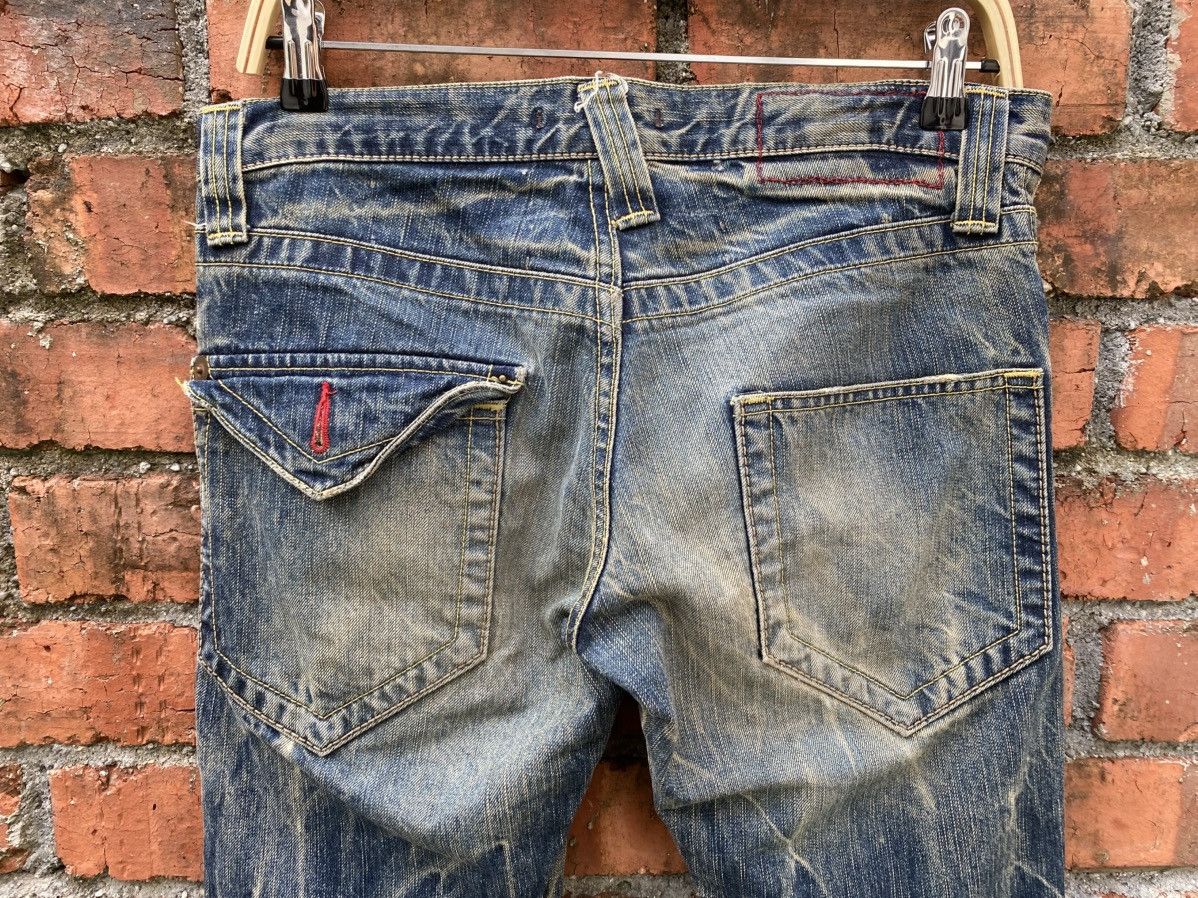 Blue Blue Japan × If Six Was Nine × Tornado Mart W33x33 blue way flare japanese brand denime Size 33" - 3 Thumbnail