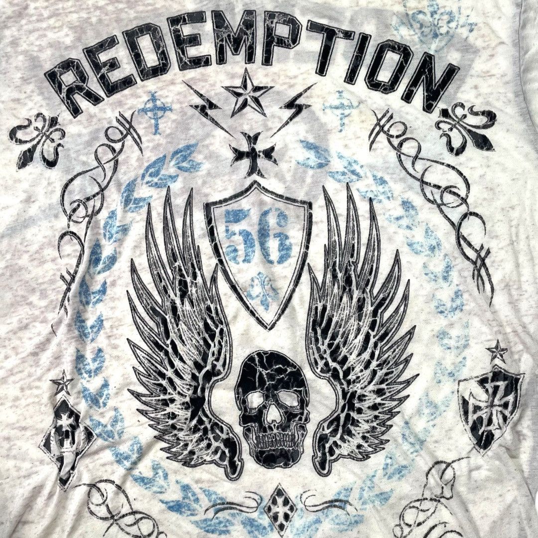 Raw State Y2K Raw State Redemption Street Fashion tee Size US XL / EU 56 / 4 - 2 Thumbnail