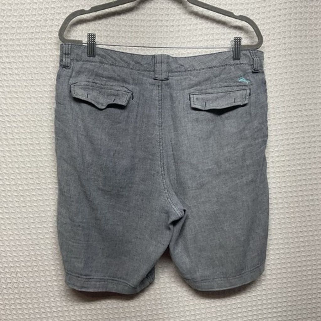 Tommy Bahama Tommy Bahama Linen/Cotton Flat Front Chino Shorts Men 36 Size US 36 / EU 52 - 10 Thumbnail