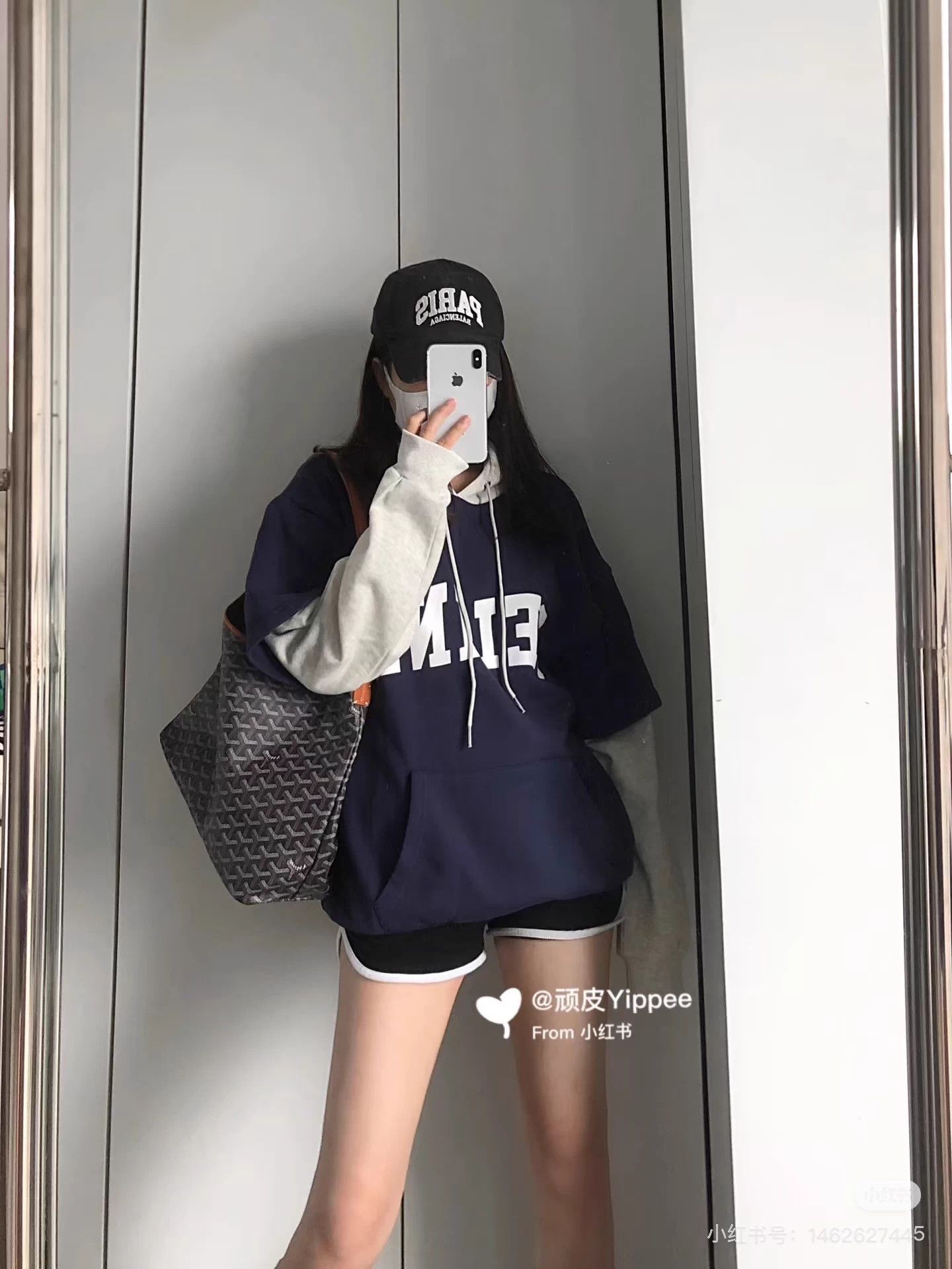 Celine Celine navy colorblock hoodie XS Size XS / US 0-2 / IT 36-38 - 8 Thumbnail