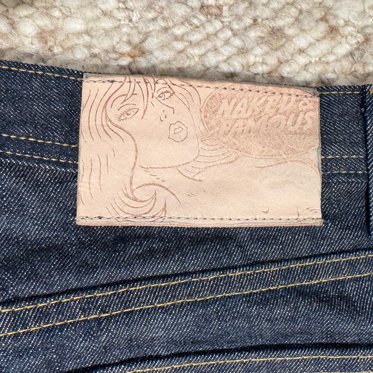 Naked & Famous Naked & Famous Weird guy American slub Size US 31 - 3 Thumbnail