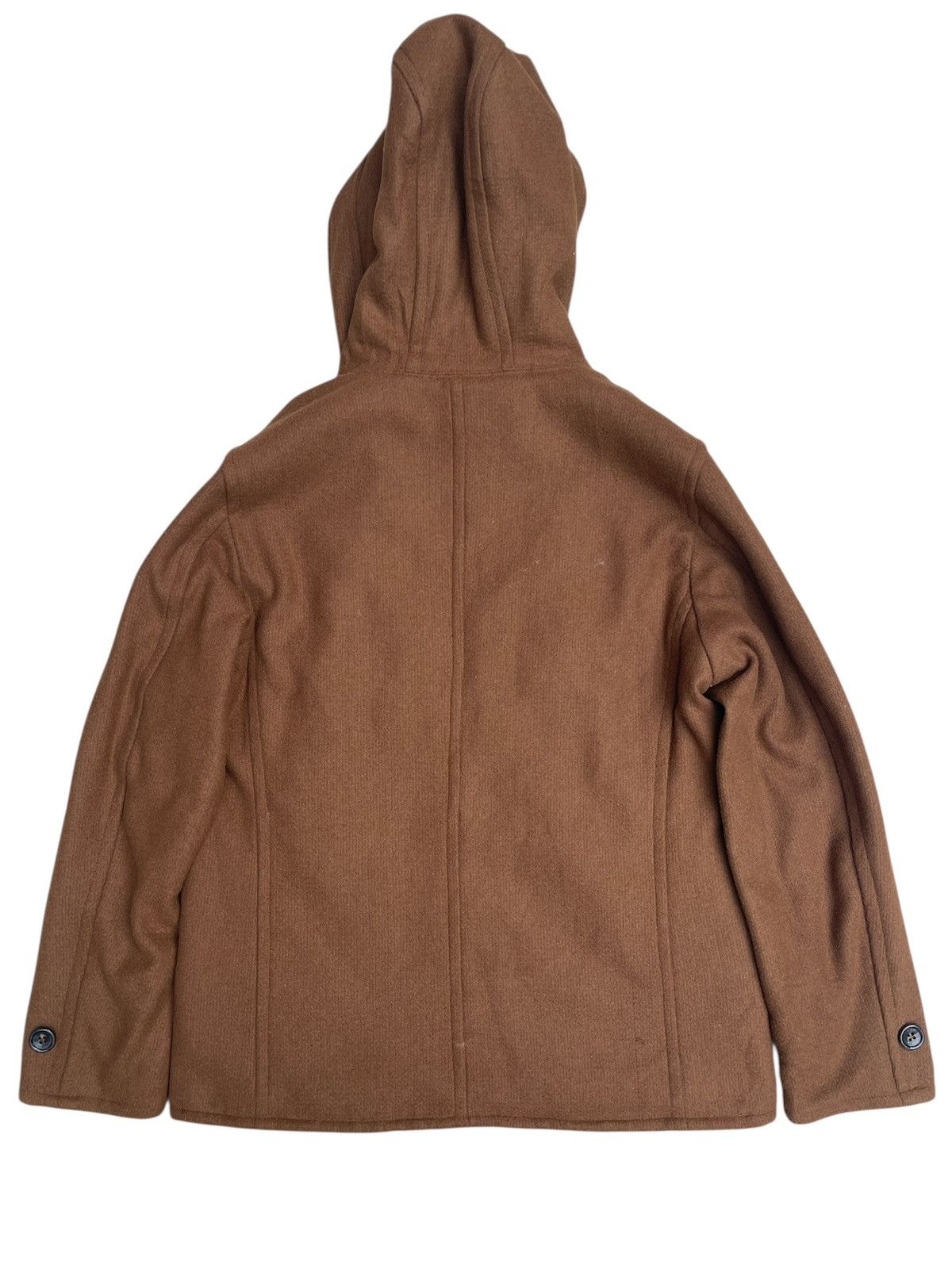 Johnbull Vintage Johnbull Brown Wool-Blend Hood Jacket - Plaid Lined Size US M / EU 48-50 / 2 - 4 Thumbnail