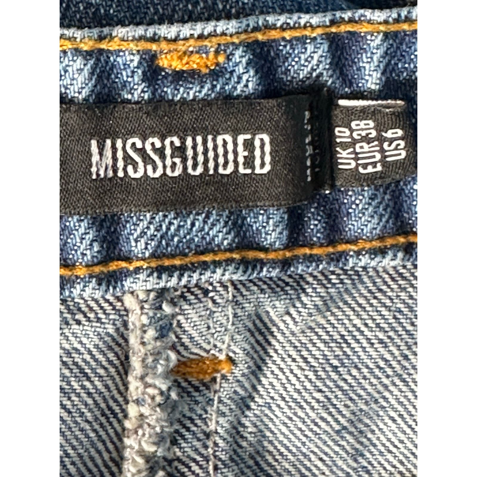 Missguided Missguided blue maxi pencil jean skirt size 6 Size 27" / US 4 / IT 40 - 3 Thumbnail