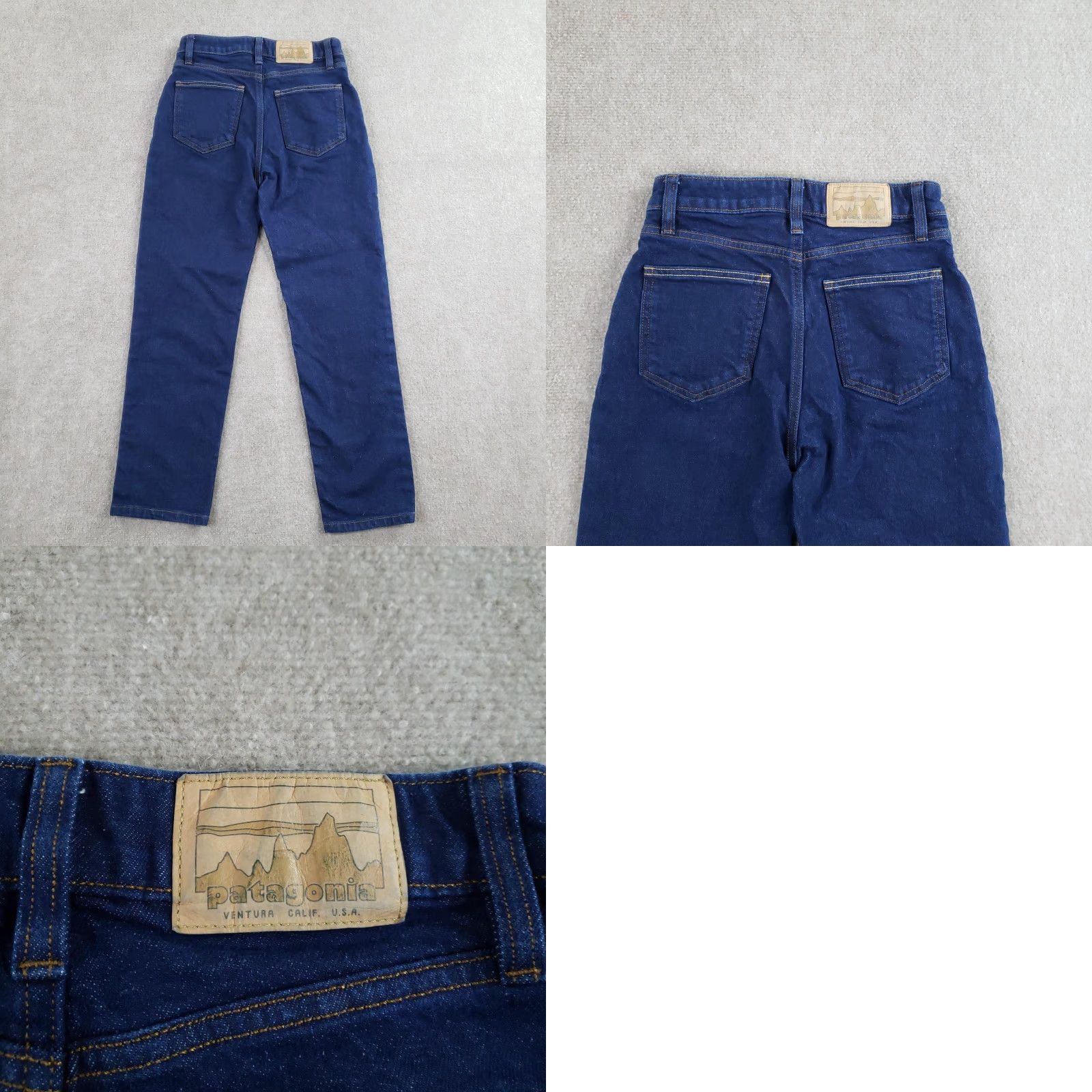 Patagonia Patagonia Jeans Womens 25 Straight High Rise Blue Stretch Denim 25x24 Size 42" / US 20 - 10 Thumbnail