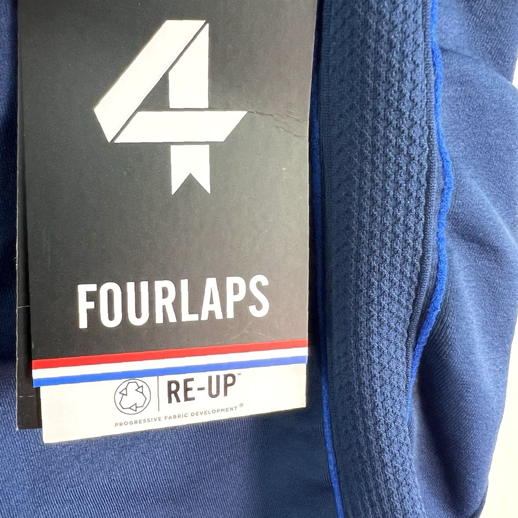 Vintage FOURLAPS Aero Seamless Shorts Tights Women XS/S Blue 24X6 Biker Sport Breathable Moisture Wicking Casual Size 28" / US 6 / IT 42 - 3 Thumbnail