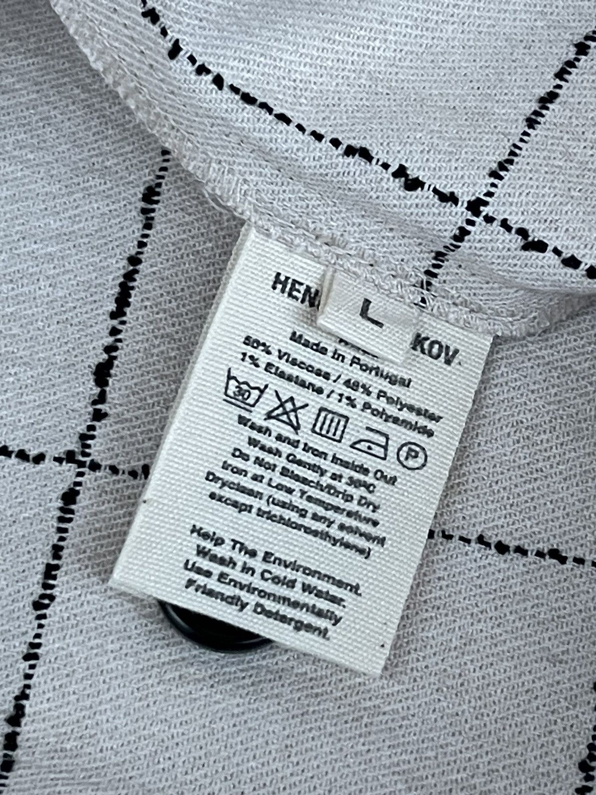 Henrik Vibskov !DS! SS22 Henrik Vibskov Mads Beige Black Casual Pants Size US 34 / EU 50 - 20 Thumbnail