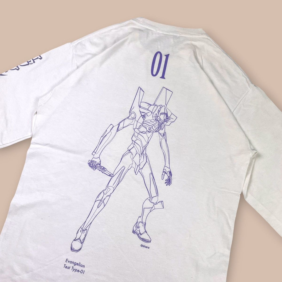 Anime LABRAT×EVANGELION×YAR "Unit-01" L/S Tee Size US M / EU 48-50 / 2 - 9 Thumbnail