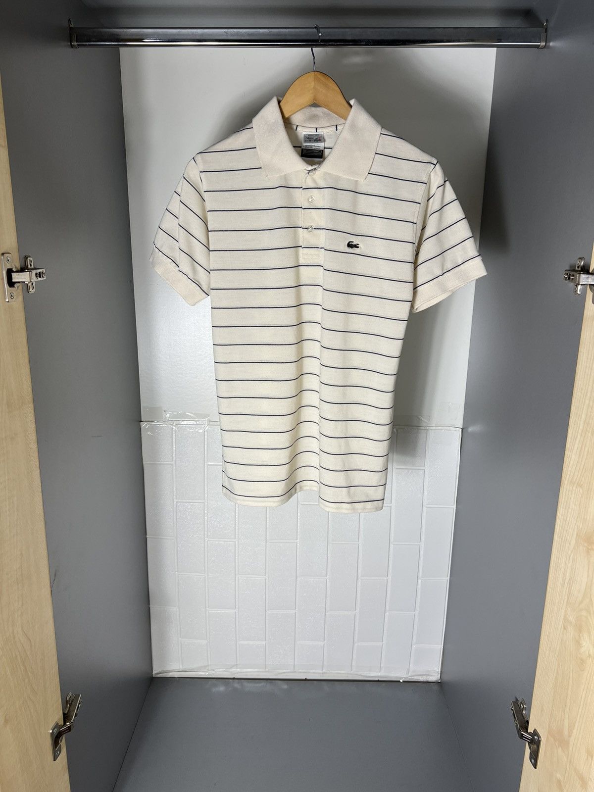Lacoste VERY RARE LACOSTE CHEMISE CLASSIC DESIGNER POLO TENNIS 90s Size US S / EU 44-46 / 1 - 1 Thumbnail